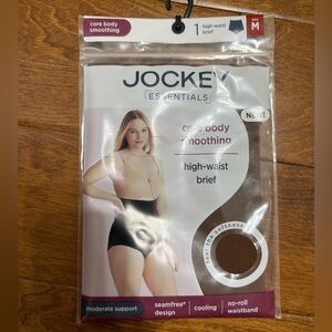 NWT Size Medium Jockey Essentials Brown ore Body Essentials High-Waist Brief